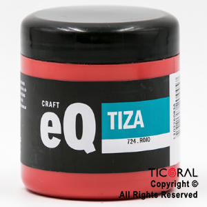 PINTURA TIZA EQ 724 ROJO 200 CC X 3 UNIDADES